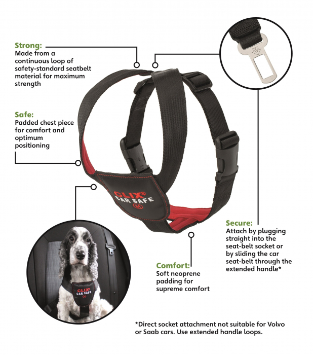 Centura siguranta pentru caine,The Company Of Animals Car Safe [4]