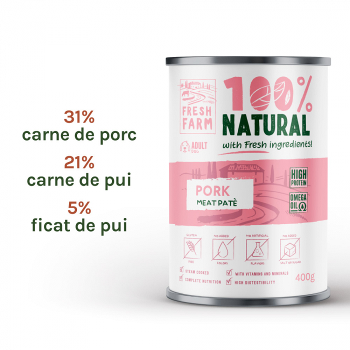 Fresh Farm Smooth Pate Porc [2]