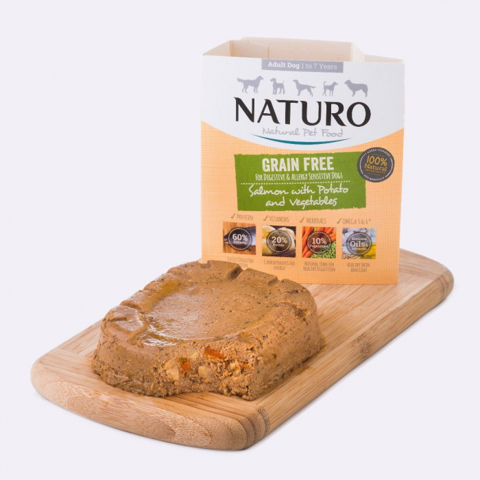 Naturo Adult Dog Grain Free Salmon & Potato with Vegetables [3]