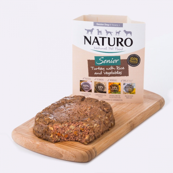 Naturo Senior Dog curcan cu orez si vegetale [3]