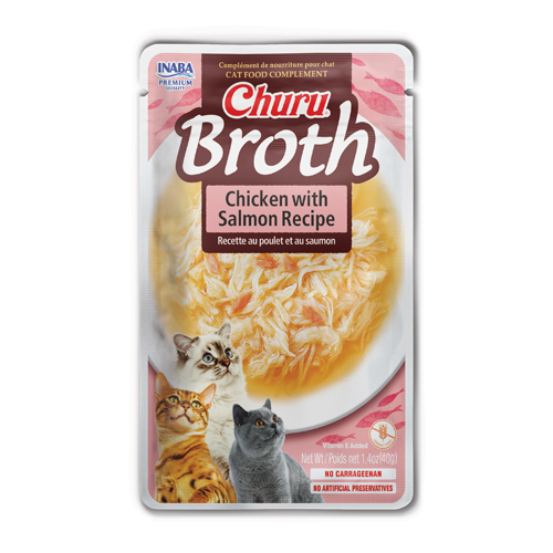 Inaba Churu Broth Chicken & Salmon Recipe [1]