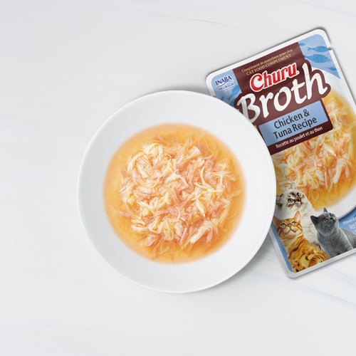 Inaba Churu Broth Chicken & Salmon Recipe [3]