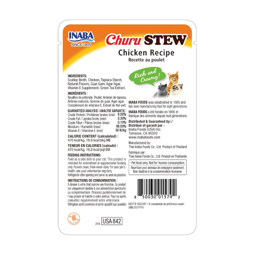 Inaba Churu Stew Chicken Recipe [2]