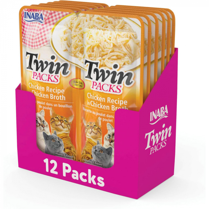 Inaba Churu Twin Packs Chicken Recipe in Chicken Broth [6]
