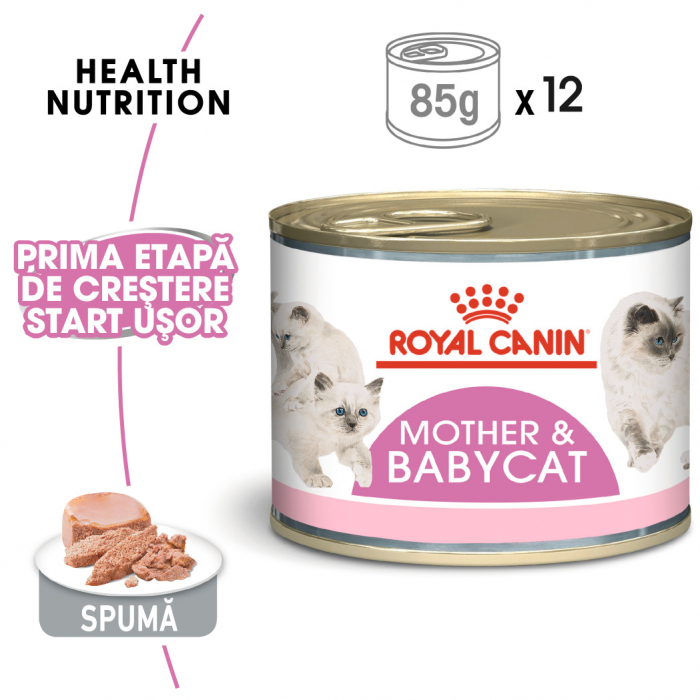 Royal Canin Mother & Babycat Can Mousse [2]
