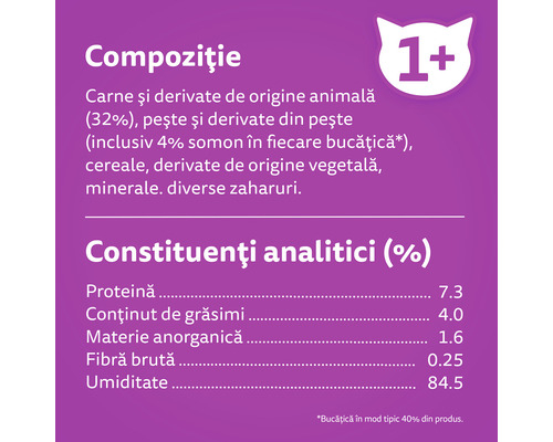 Whiskas Adult cu Somon in sos [4]