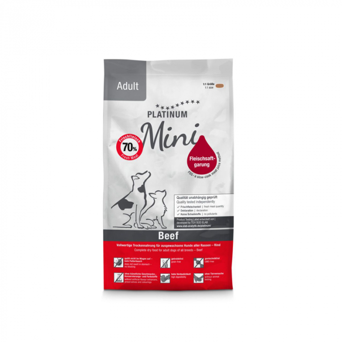 Platinum Adult Beef Mini, 900 g [1]