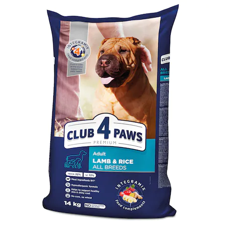Club 4 Paws Adult Miel si Orez [1]