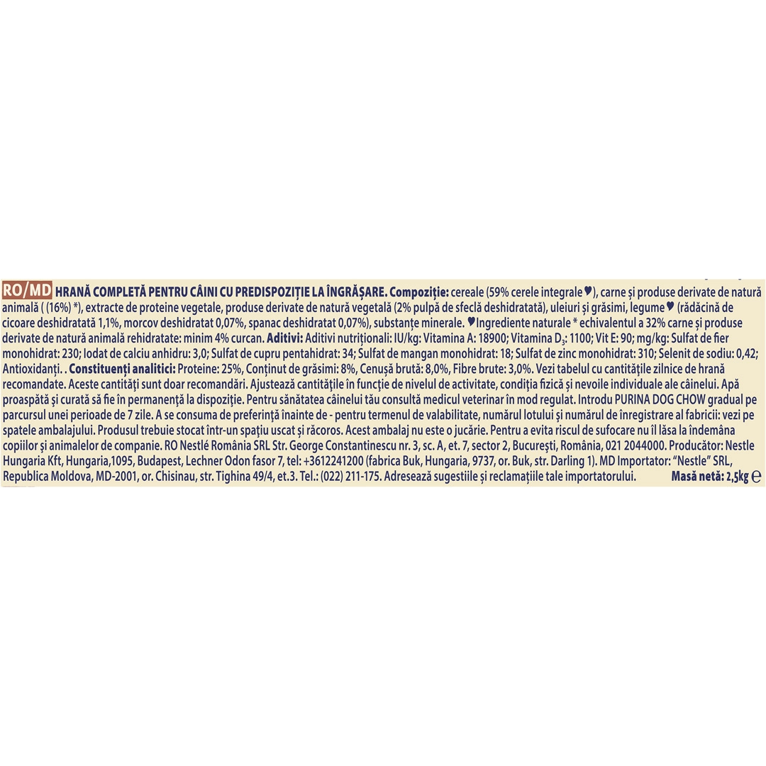 Dog Chow Adult Light Curcan [2]
