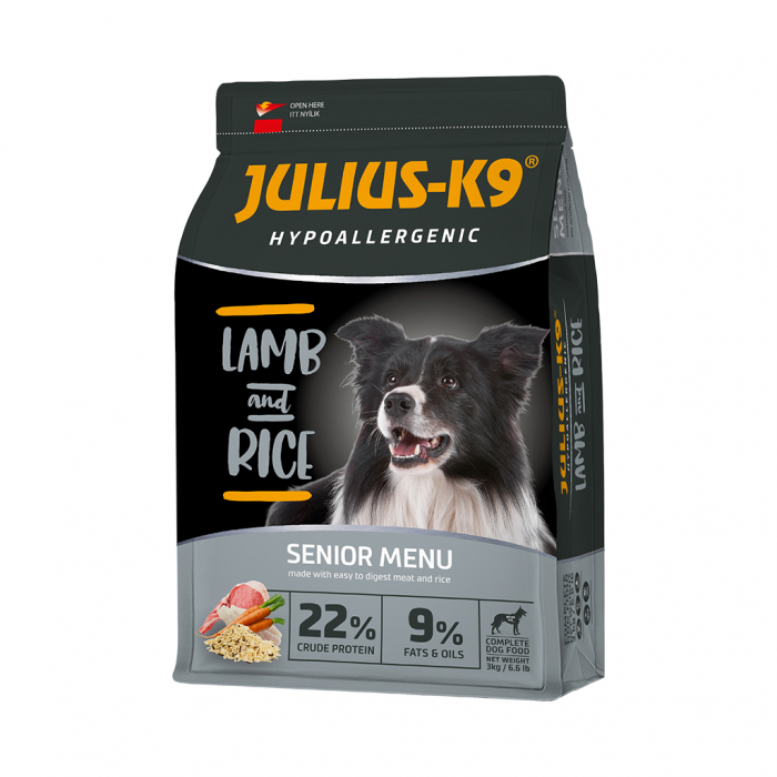 JULIUS K-9 HighPremium Senior Hypoallergenic Miel si Orez [1]
