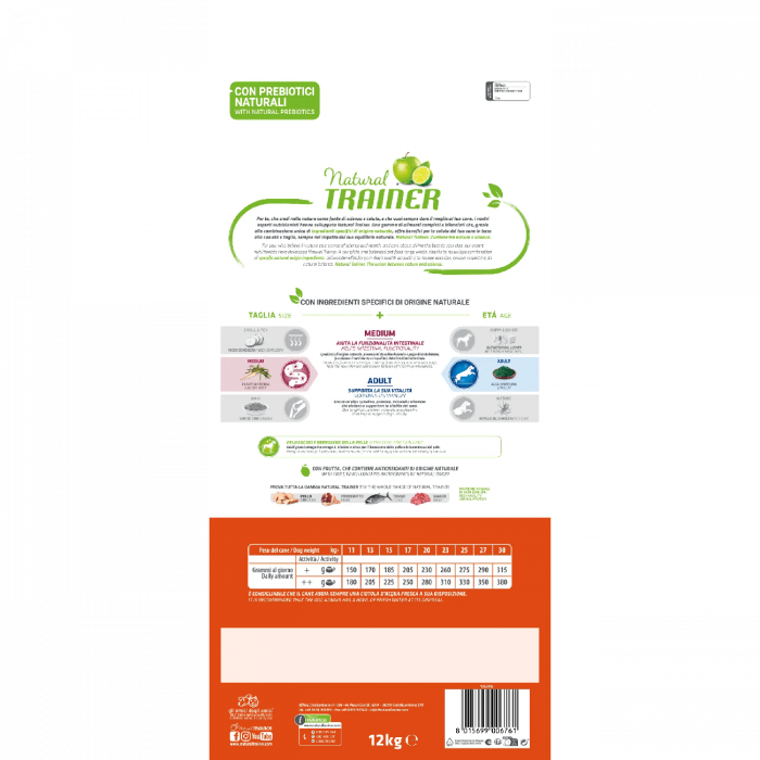 Natural Trainer Mediu Adult cu Pui, 12 Kg [2]