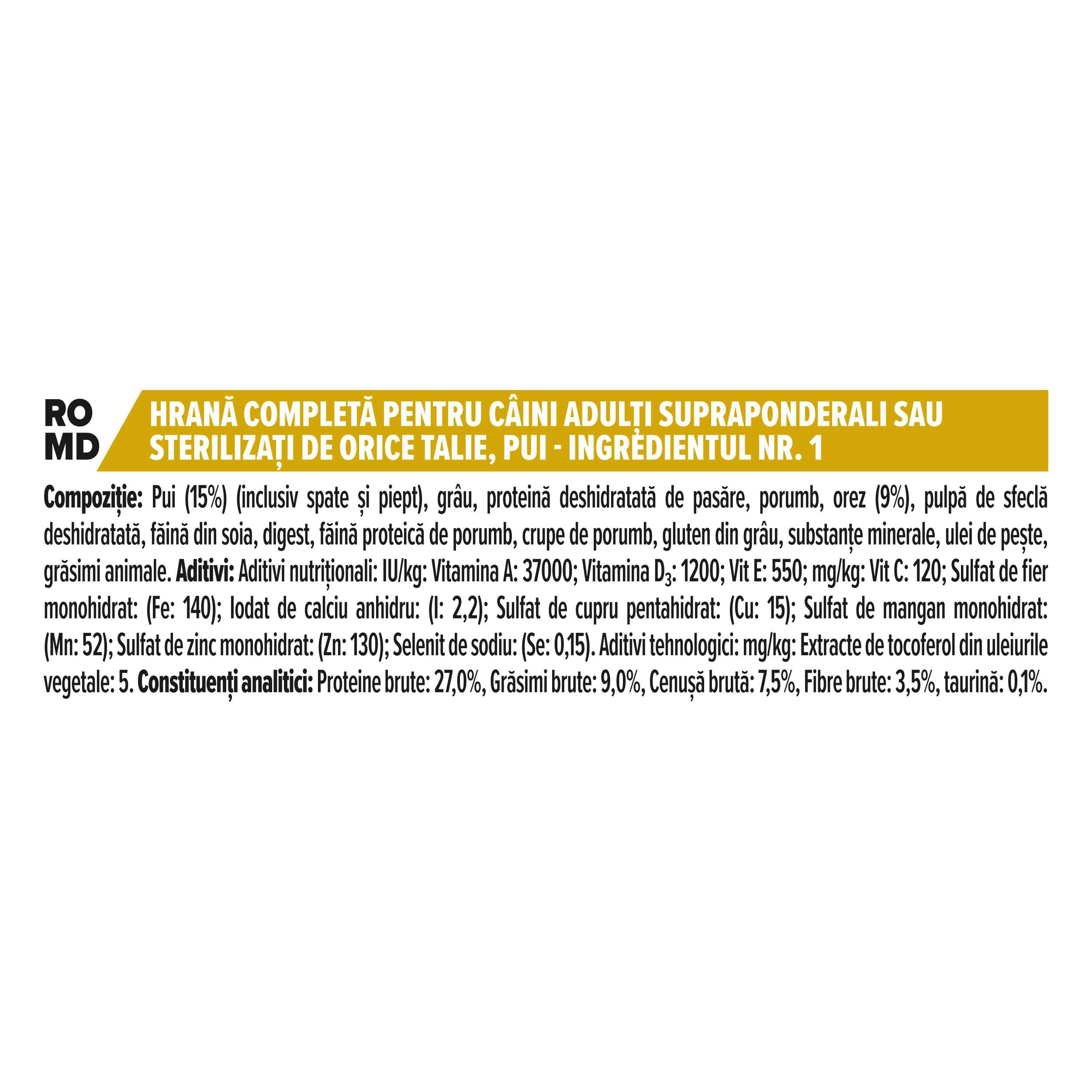 Pro Plan, Performance All Size Adult, Pui cu Orez [4]