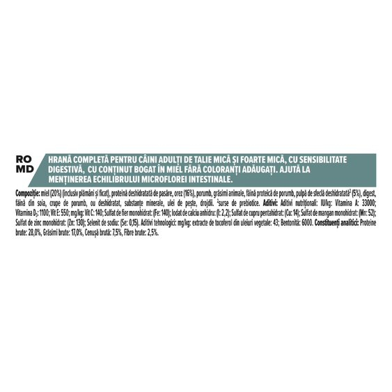 Pro Plan Small & Mini Sensitive Digestion Miel [4]