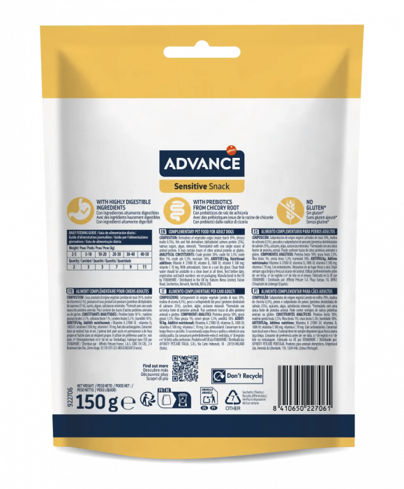 Advance Sensitive Snack, 150g [2]