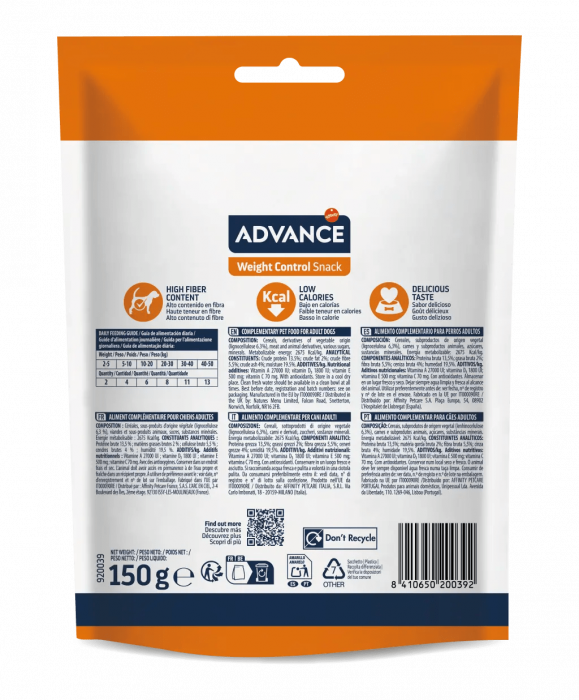 Advance Weight Control Snack, 150g [2]