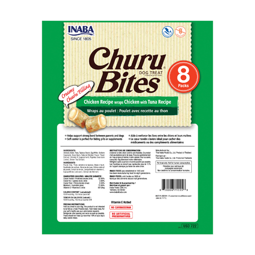 Inaba Churu Bites Chicken with Tuna Recipe [2]