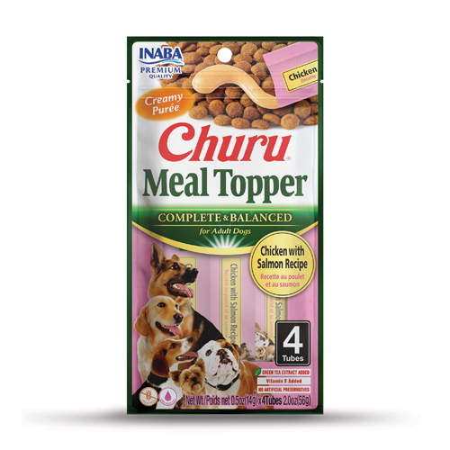 Inaba Churu Meal Topper Chicken with Salmon Recipe [1]