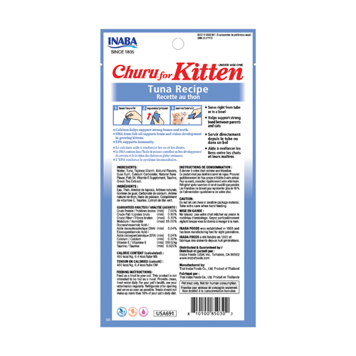 Inaba Churu For Kitten Tuna Recipe [2]