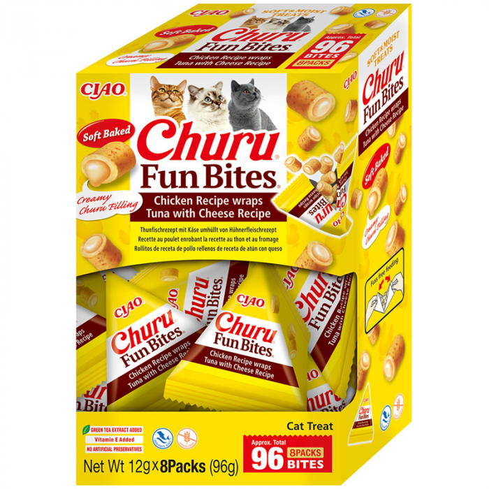 Inaba Churu Fun Bites Pui, Ton si Branza [1]