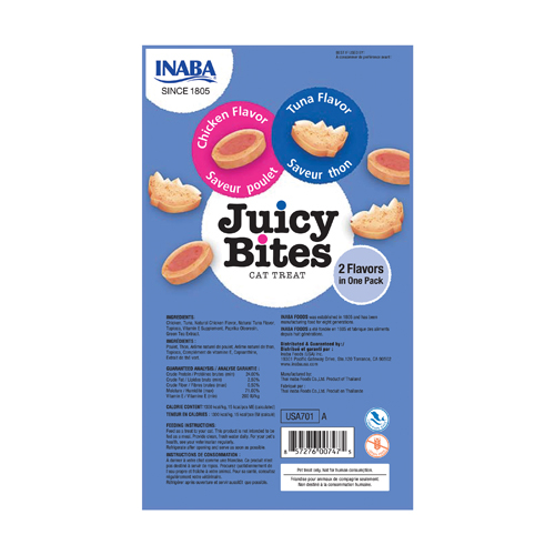 Inaba Churu  Juicy Bites Chicken and Tuna Flavors [2]