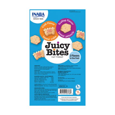 Inaba Churu Juicy Bites Crab and Scallop Flavors [2]