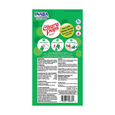 Inaba Churu Pops Tuna with Chicken Recipe [2]