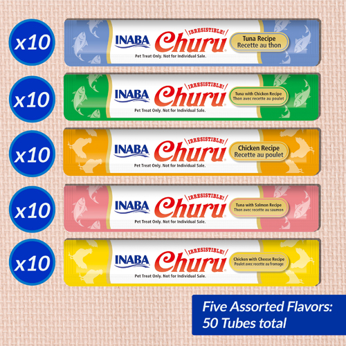 Inaba Churu Tuna and Chicken Variety Jar, 50PCS [3]