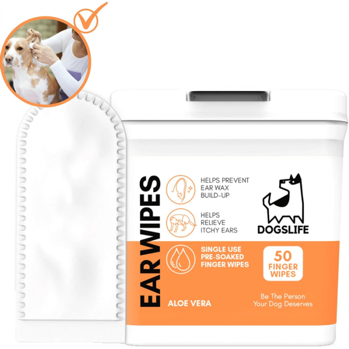 Dogslife Ear Cleaning Wipes, pachet x 50 buc [6]
