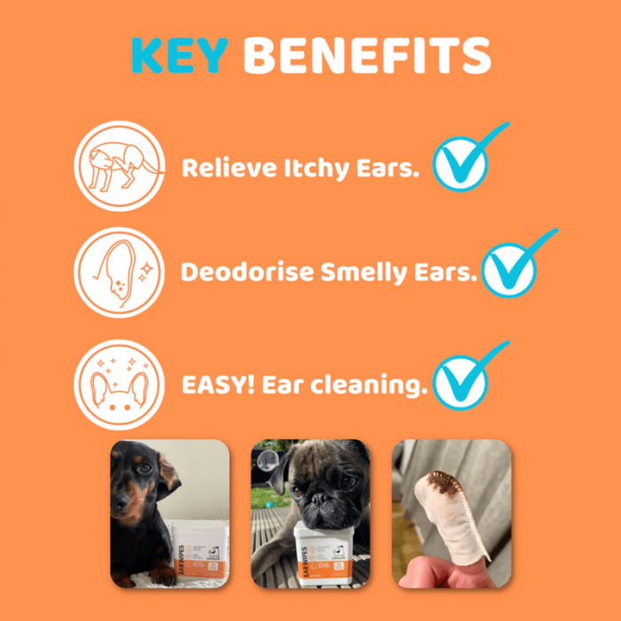 Dogslife Ear Cleaning Wipes, pachet x 50 buc [3]