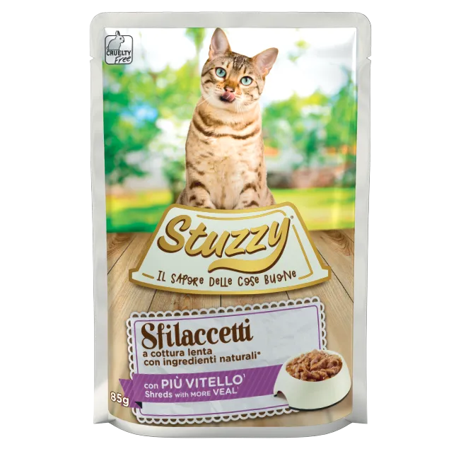 Pisici - Stuzzy Fasii de Vitel in Sos