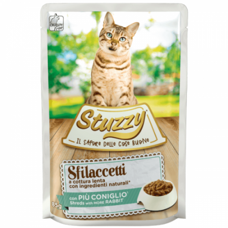Pisici - Stuzzy Fasii de Iepure in Sos