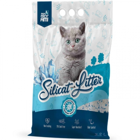 Asternut pentru litiere - Mon Petit Silicat Antibacterian