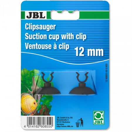  Furtune si conectori acvarii - JBL 12 mm clip suction pad