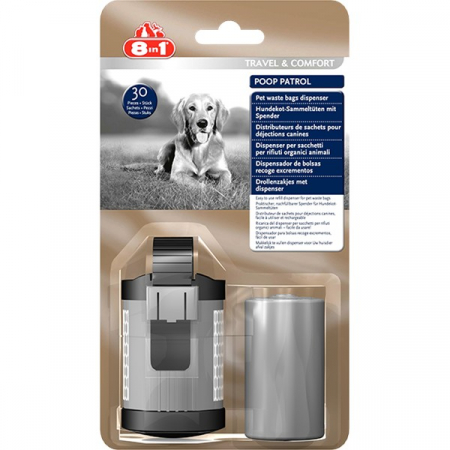 Caini - 8in1 Poop Patrol Dispenser & 30 Refill Bags