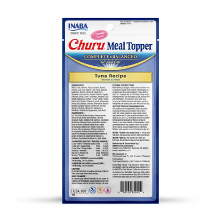 Inaba Churu Meal Topper Tuna Recipe [1]