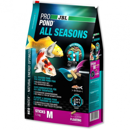  Hrana pesti iazuri - Hrana pentru pesti iaz, JBL ProPond All Seasons M, 5.8 Kg