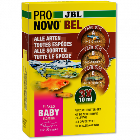 Hrana pesti acvariu - JBL ProNovo Bel Flakes Baby
