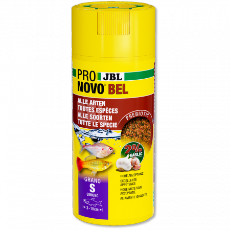 Hrana pesti acvariu - JBL ProNovo Bel Grano S, 250ml CLICK