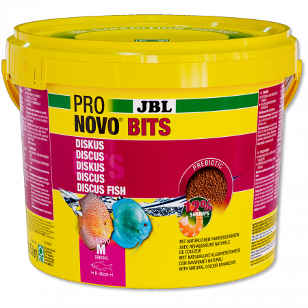 Hrana pesti acvariu - JBL ProNovo Bits Grano M