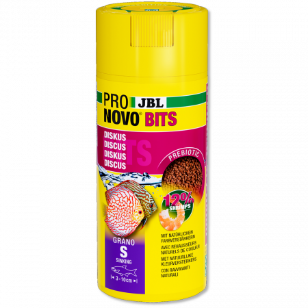 Hrana pesti acvariu - JBL ProNovo Bits Grano S