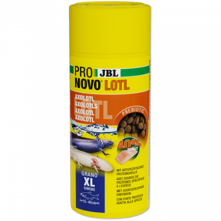 Hrana pesti acvariu - JBL ProNovo Lotl Grano XL, 250ml