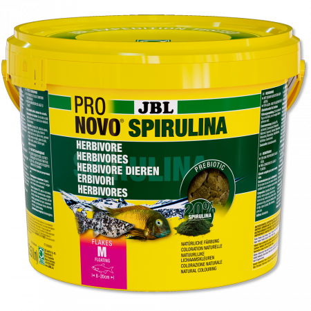Hrana pesti acvariu - JBL ProNovo Spirulina Flakes M