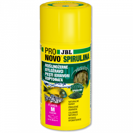 Hrana pesti acvariu - JBL ProNovo Spirulina Flakes M