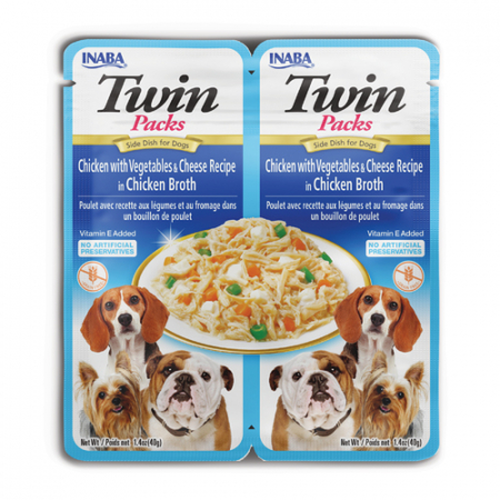 Caini - Inaba Twin Packs Chicken with Vegetables & Cheese Recipe in Chicken Broth