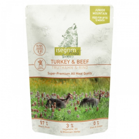 Caini - Isegrim Junior Turkey & Beef