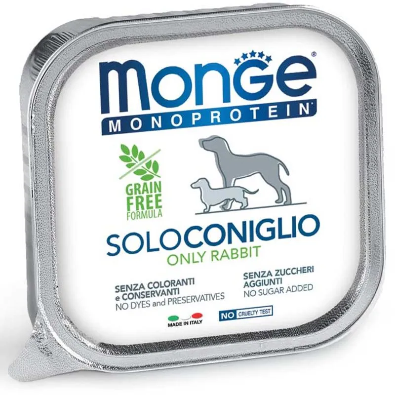 Caini - Monge Monoprotein Only Rabbit Coniglio