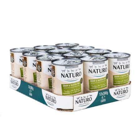 Naturo Adult Dog Grain & Gluten Free Turkey in a Herb Gravy [1]