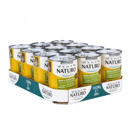 Naturo Adult  Grain & Gluten Free Chicken in a Herb Gravy [1]