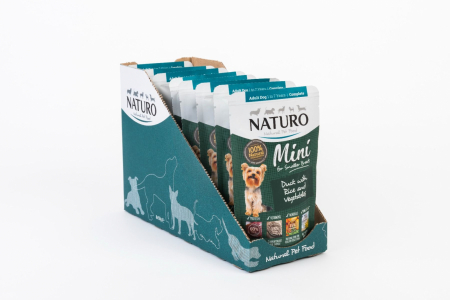 Caini - Naturo Adult Mini Dog miel cu orez si vegetale