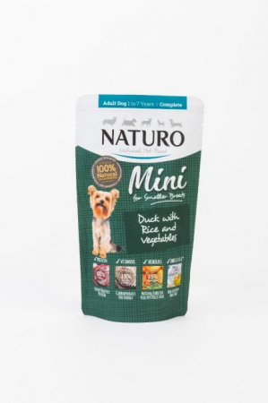 Hrana umeda caini - Naturo Adult Mini Dog miel cu orez si vegetale